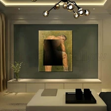 Original oil painting art Modern Life male hand-painted on canvas 16x20in #021