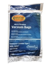 Vacuum Cleaner Bags Sears Kenmore 5055 50557 50558 Panasonic C-5 C5 3-Pack NEW