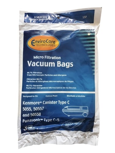 9 Vacuum Cleaner Bags for Sears Kenmore 5055 50557 50558