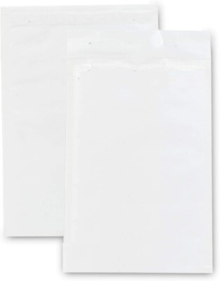 100 Luftpolsterversandtaschen Umschläge, G 7, G/17, 250x350 Mm, Braun