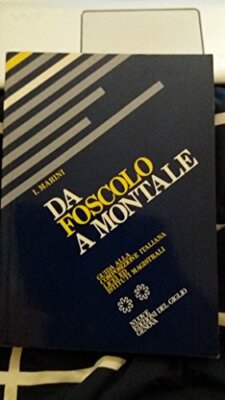 von Marini B019Y8ZTNQ Montale Foscolo