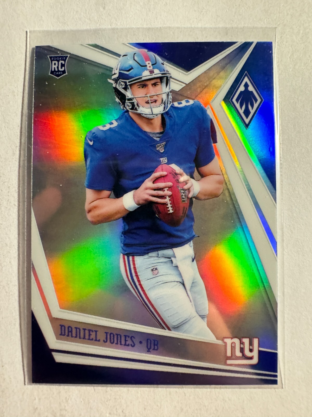 K180,272 - 2019 Panini Phoenix Silver #102 Daniel Jones RC