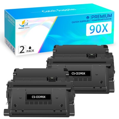 2x Toner 90X Compatible with HP LaserJet 600 M602n M603dn M602 M602dn CE390X