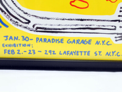 キースへリング Keith Haring  「Rain Dance」 ポスター   中古  美品 キースへリング Keith Haring 「Rain Dance」 ポスター 中古 美