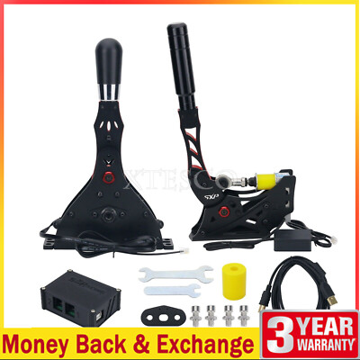 SXP Sequential Shifter and Racing Handbrake Fit for Simagic Mini MOZA R5 R9