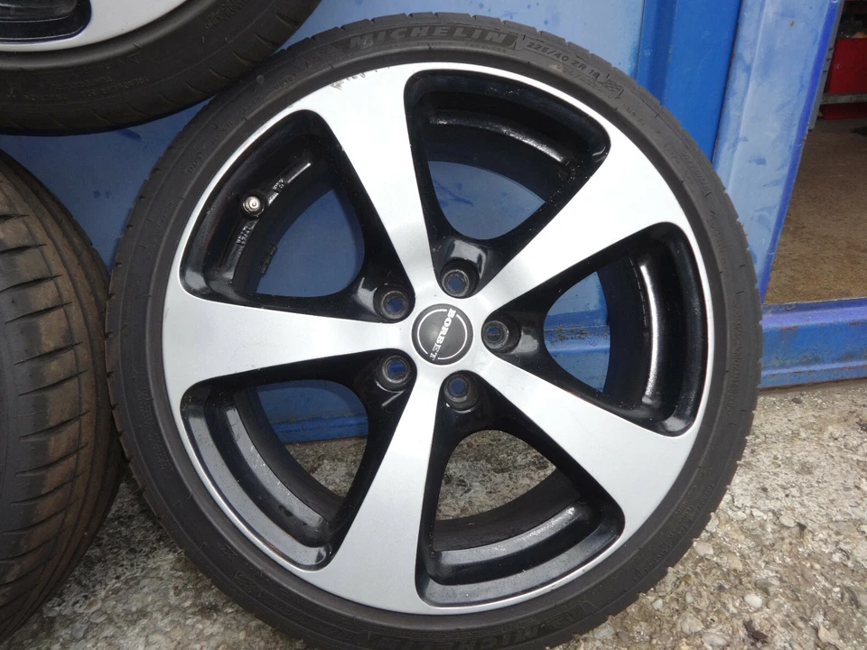 Alufelgen Reifen Borbet 8,5Jx18 ET50 225/40ZR18 92Y Michelin Ford Mondeo MK4 BA7 - Bild 3 von 4