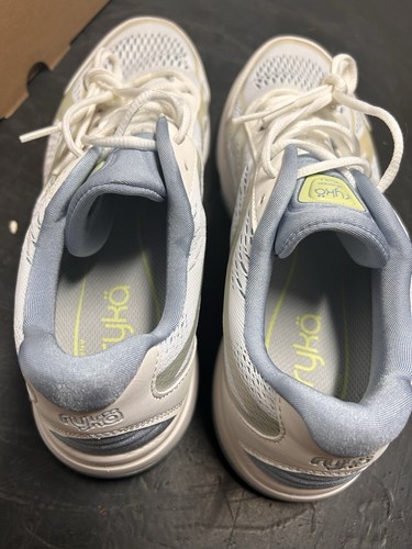 Ryka Women’s Devotion Plus 2 Walking Shoe Size 10M US White/Blue/Yellow - Picture 6 of 14