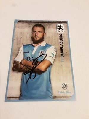 Signed postcard Daniel Adlung 1860 Munich new