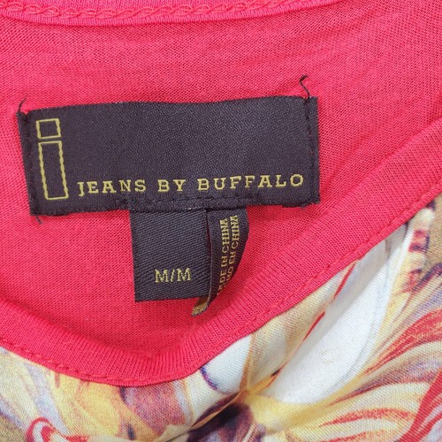 i Jeans by Buffalo Women's Floral Blouse Multicolor Sleeveless Size Medium - Picture 10 of 17