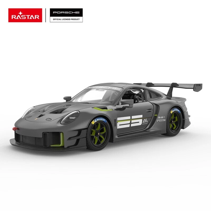 Rastar  911 GT2 RS Scale Kids Toy Car with Remote 99500 RC 1:14 Porsche - Grey - Image 2 of 4