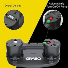 Grabo Pro Lifter 20 Electric Vacuum Suction Cup Lifter W/ Digital Display *NEW*