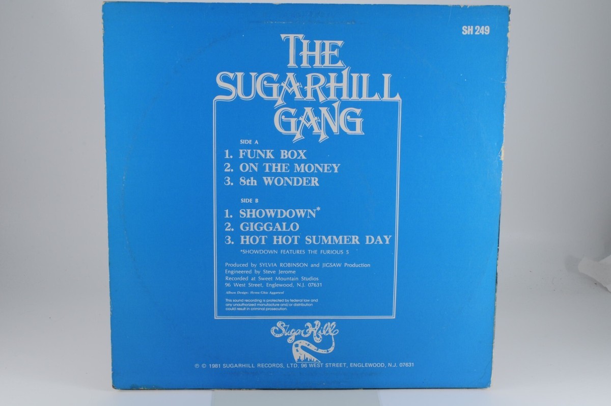 The Sugarhill Gang 8th Wonder Sugar Hill 1981 Us Original (1LP/Vg