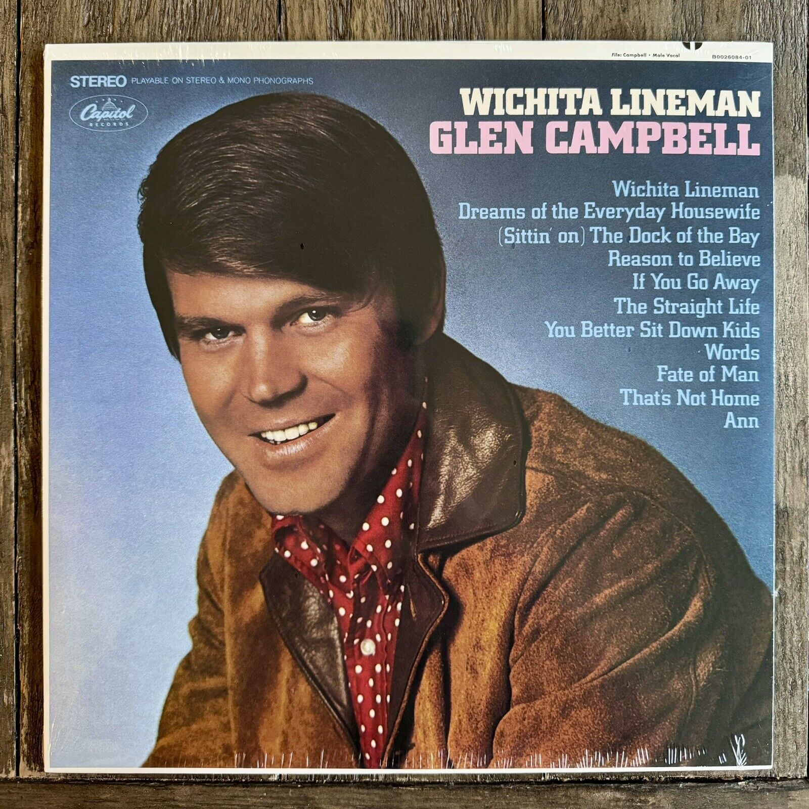 NEW SEALED VINYL - Glen Campbell - Wichita Lineman, LP (2017) Reissue