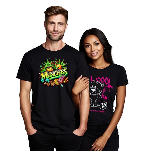 Weed Hemp_22 Munchies Unisex T-shirt - Funny 420 Apparel, Ideal for Stoner Humor - Picture 10 of 46