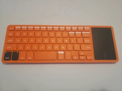 Kano Wireless Orange Keyboard with Touch Pad Only KC-KBR101 NO Dongle