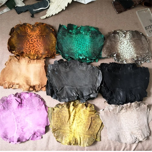 2 Stück Bullfrog Froschhaut Leder Handwerk Uhr Spezialmaterial Verschiedene Farben Zum Selbermachen - Bild 3 von 37