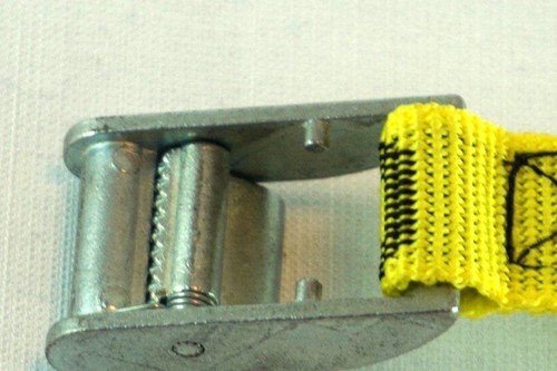 New Rosenbauer Single Yellow Loop Strap Metal Lashing Cam Buckle Type 2 Austria - Picture 4 of 9