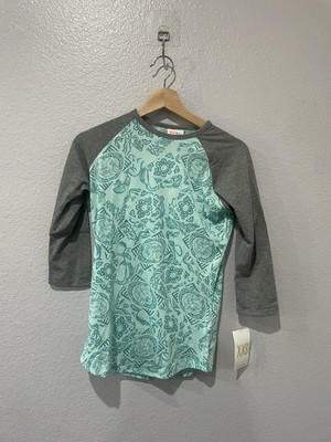 Lularoe Randy 3/4 Sleeve T-Shirt Little Mermaid Disney Size Women s XXS/Youth XL