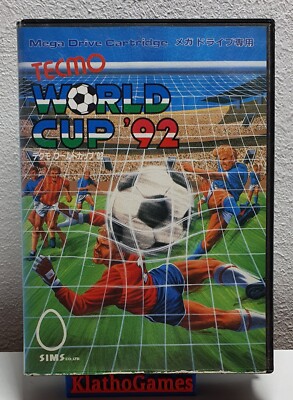 SEGA Mega Drive Spiel - Tecmo World Cup ' 92 JAP OVP+Anl.   B3701