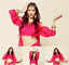thumbnail 5  - Belly Dance Top Bollywood Fancy Shoulderless Dancing Costume top Long sleeves