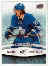 2014-15 Upper Deck Ice #111 Greg McKegg RC /999 - Toronto Maple Leafs