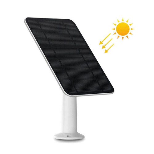 Solar Panel for Ring Spotlight Camera Stick Up Cam Battery USB Type-C Charger - Picture 13 of 15