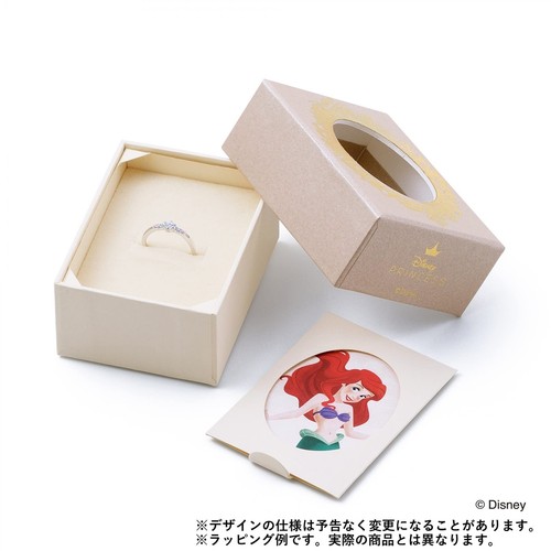 Disney The Little Mermaid Disney Princess Ariel/Silver Bracelet DI-SBR800CB 17cm - Picture 3 of 8