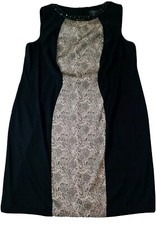 Dressbarn Collection Woman~Size 22~Sleeveless Rhinestone Embellished Collar.