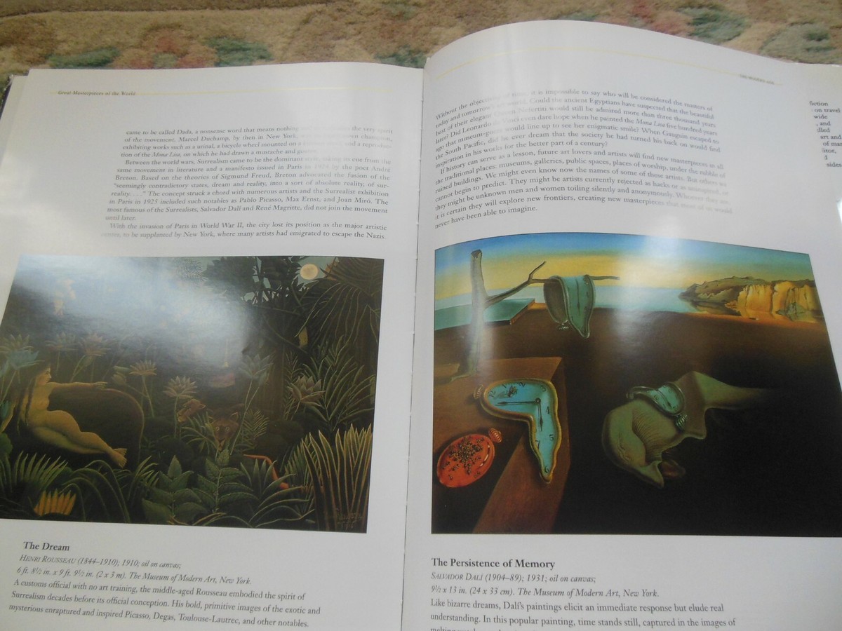 Great Masterpieces of the World Art Collections Hardcover