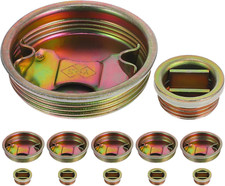 12 Coperchi in Ferro per Fusti Di Olio Da 200 L, Tappi Con Guarnizione, Tappo a 