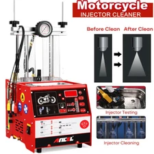 ANCEL AJ400-M Motorcycle Fuel Injector Cleaner Tester Ultrasonic Cleaning Tool
