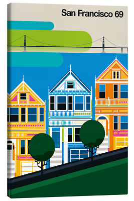 Leinwandbild San Francisco 69 - Bo Lundberg