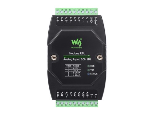 Module d'acquisition analogique Waveshare Industrial 8-Ch 12 bits haute précision - Photo 22/25