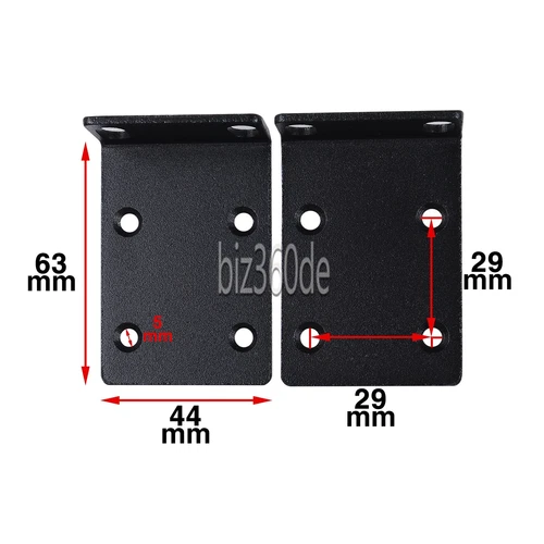 1 Paar Für Cisco Rackmount Kit SF500 SG500 SG500X Switch Halterung Mit Schrauben