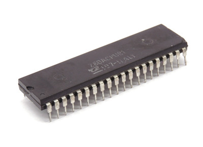 SGS-Ates Z80ACPUB1 Z80 4MHz Microprocessor DIP-40 CPU Processor IC Vintage Rare