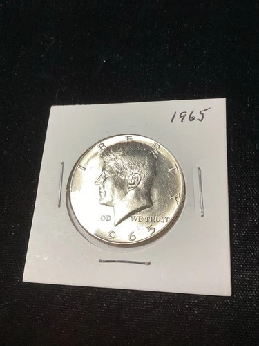 1965 Silver 40% Kennedy Half BU For Collection Or Birth Year Gift In Photos!