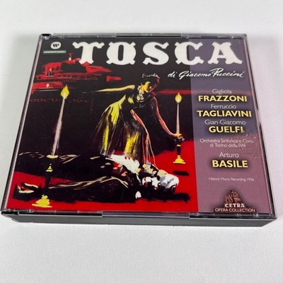 Puccini: TOSCA, TAGLIAVINI, FRAZZONI, BASILE (CD, 2 Disc Set