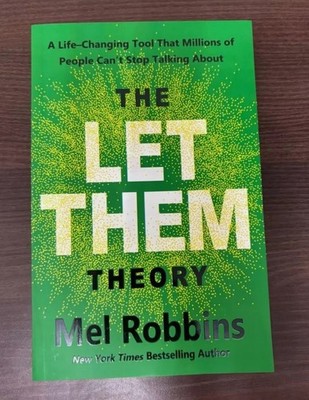 The Let Them Theory By Mel Robbins, Paperback.....