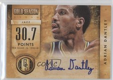 2013-14 Panini Gold Standard Season 234/299 Adrian Dantley #10 Auto HOF 0l2