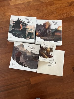 Great Wall Kickstarter Tiger All In Pledge + Meeple Edition + Update Pack