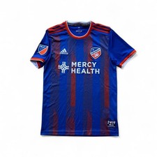 Adidas FC Cincinnati 2019 MLS Inaugural Season Home Kit Soccer Jersey Mens Small