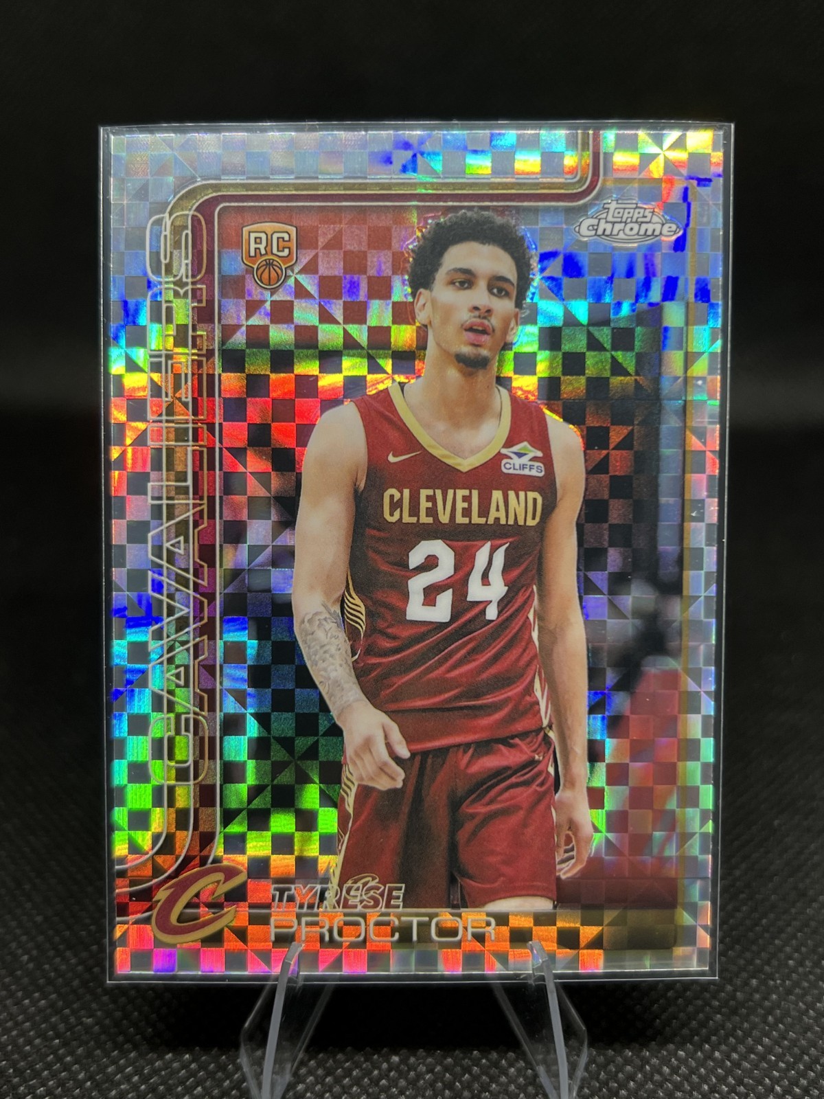 2025-26 Topps Chrome - Tyrese Proctor #300 X-Fractor (RC)