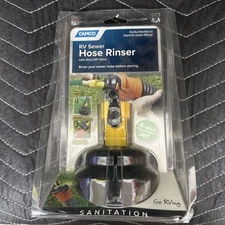 CAMCO 39533 RV CAMPER MOTORHOME SEWER HOSE RINSE CAP UNOPENED