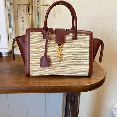 Saint Laurent Yves Saint Laurent Ysl Raffia Bag Japan Limited