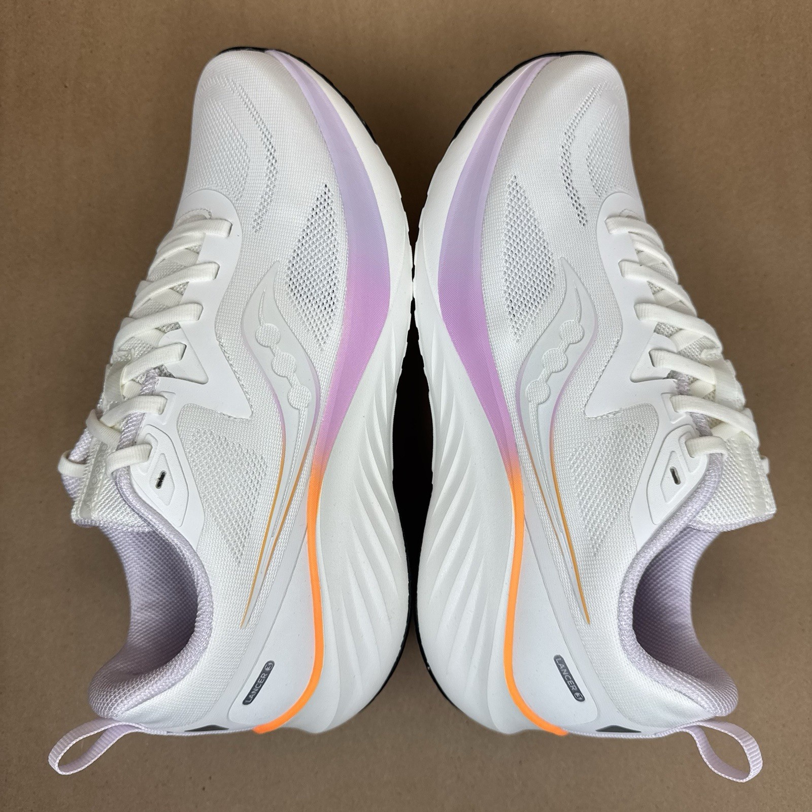 Saucony Lancer 3 Womens Sneakers Ivory Purple Trainer Athletic Shoes Size 11 thumbnail 11