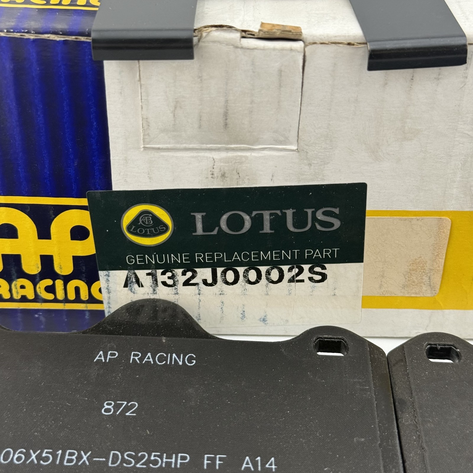 Genuine OEM Lotus Evora Exige 3-Eleven Rear Brake Pad Set A132J0002S