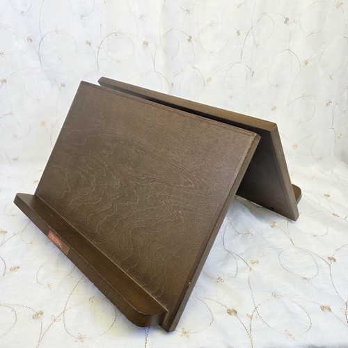 Vtg Wooden Tabletop Lectern Book Stand Podium Western Kentucky University WKU