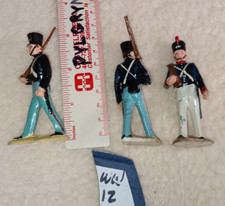 W12 Vintage Marx Warriors of The World MEXICAN WAR 1847 G.I.s Hand Painted USA