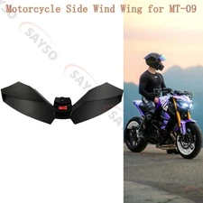 Motorcycle Carbon Downforce Naked Frontal Spoilers for MT-09 MT09 SP 2024 2025