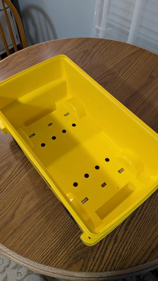 De colección 1997 LEGO DUPLO Paseo de almacenamiento en autobús escolar Contenedor de almacenamiento solamente Foto 4 de 4